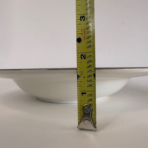 Mikasa Garden Harvest 6 Large Rim Soup Bowl Intaglio, Fruit & Leaves On Rim, VTG - Picture 8 of 12